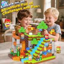 Magnetic Building Blocks Toy Set for Kids 3-8 | STEM Sensory Gift