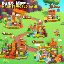 Magnetic Building Blocks Toy Set for Kids 3-8 | STEM Sensory Gift