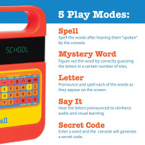 Playmonster Speak & Spell : Jeu éducatif rétro 80s, 7+ ans