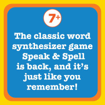 Playmonster Speak & Spell Game - Educational Retro Toy for Kids 7+
