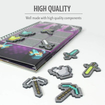 ThinkFun Minecraft Magnetic Travel Puzzle - STEM Logic Game for Kids 8+