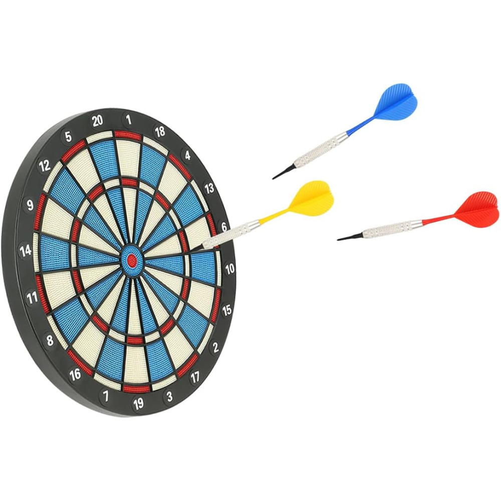 Soft Dart Set - 12 Pcs Plastic Soft Tip Points for Dartboard Games