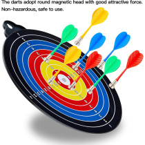 12Pcs Magnetic Dart Accessories - Colorful Safe Replacement Darts for Kids & Adults