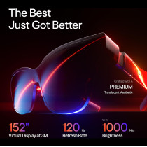 VITURE Luma Pro XR Glasses: 152” 1200p Display, 52° FOV, Multi-Device