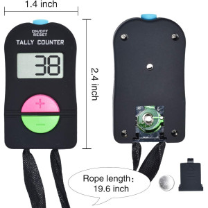 VANVENE Electronic Hand Clicker Counter – Easy Tally for Sports & Events