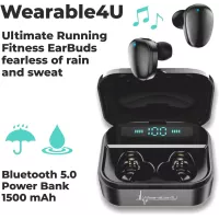 Wearable4U Bushnell Wingman GPS Bluetooth & Écouteurs Noir