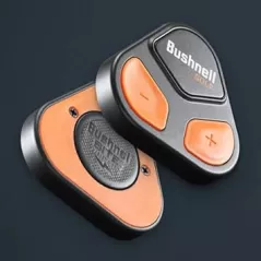 Wearable4U Bushnell Wingman View GPS Golf avec Écouteurs Noirs et Chargeurs Muraux & Voiture