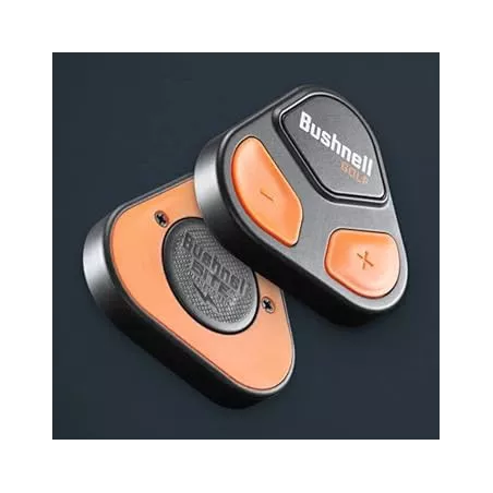 Wearable4U Bushnell Wingman View GPS Golf avec Écouteurs Noirs et Chargeurs Muraux & Voiture