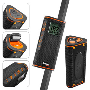 Wearable4U Bushnell Wingman GPS Bluetooth & Écouteurs Noir