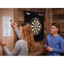 Viper Dry Erase Scoreboard for Cricket & 01 Dart Games – White