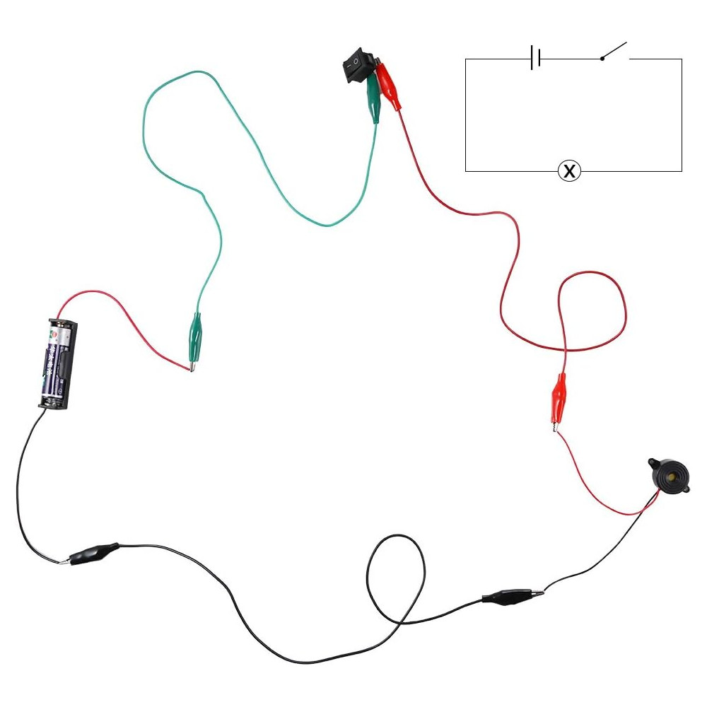 Sntieecr Electric Circuit Motor Kit – DIY STEM Science Project for Kids