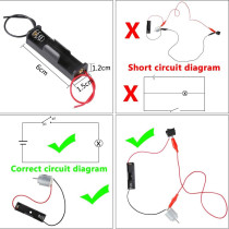 Sntieecr Electric Circuit Motor Kit – DIY STEM Science Project for Kids