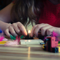 Sntieecr Electric Circuit Motor Kit – DIY STEM Science Project for Kids