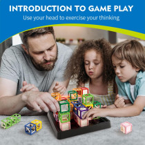 2025 Reasoning Laser Maze STEM Toy – Logic Game with 60+ Challenges