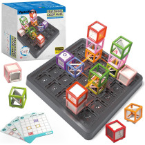 2025 Reasoning Laser Maze STEM Toy – Logic Game with 60+ Challenges