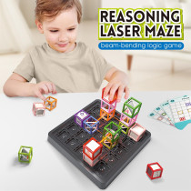 2025 Reasoning Laser Maze STEM Toy – Logic Game with 60+ Challenges