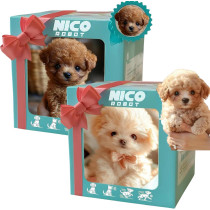 Nicoo 2025 AI Robot Dog – Realistic Interactive Puppy with Walking & Barking