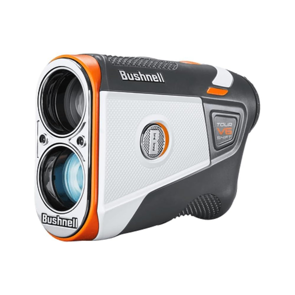 BUSHNELL GOLF Tour V6 Shift Rangefinder - White/Black/Orange BUSHNELL GOLF Tour V6 Shift Rangefinder - White/Black/Orange
