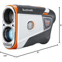 BUSHNELL GOLF Tour V6 Shift Rangefinder - White/Black/Orange