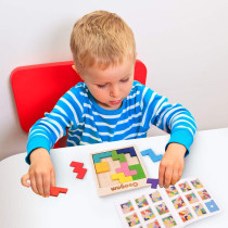Coogam 3D Wooden Puzzle Blocks – 60 Brain Teasers & STEM Toy Gift