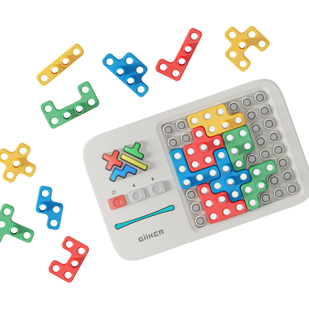 GiiKER Super Blocks STEM Puzzle Game – 1000+ Challenges for Kids & Teens