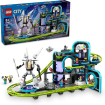LEGO City Robot World Roller Coaster Set - Kids Engineering Toy 8+
