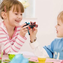 18pcs Fidget Spinners Déformables - Jouets Anti-Stress DIY
