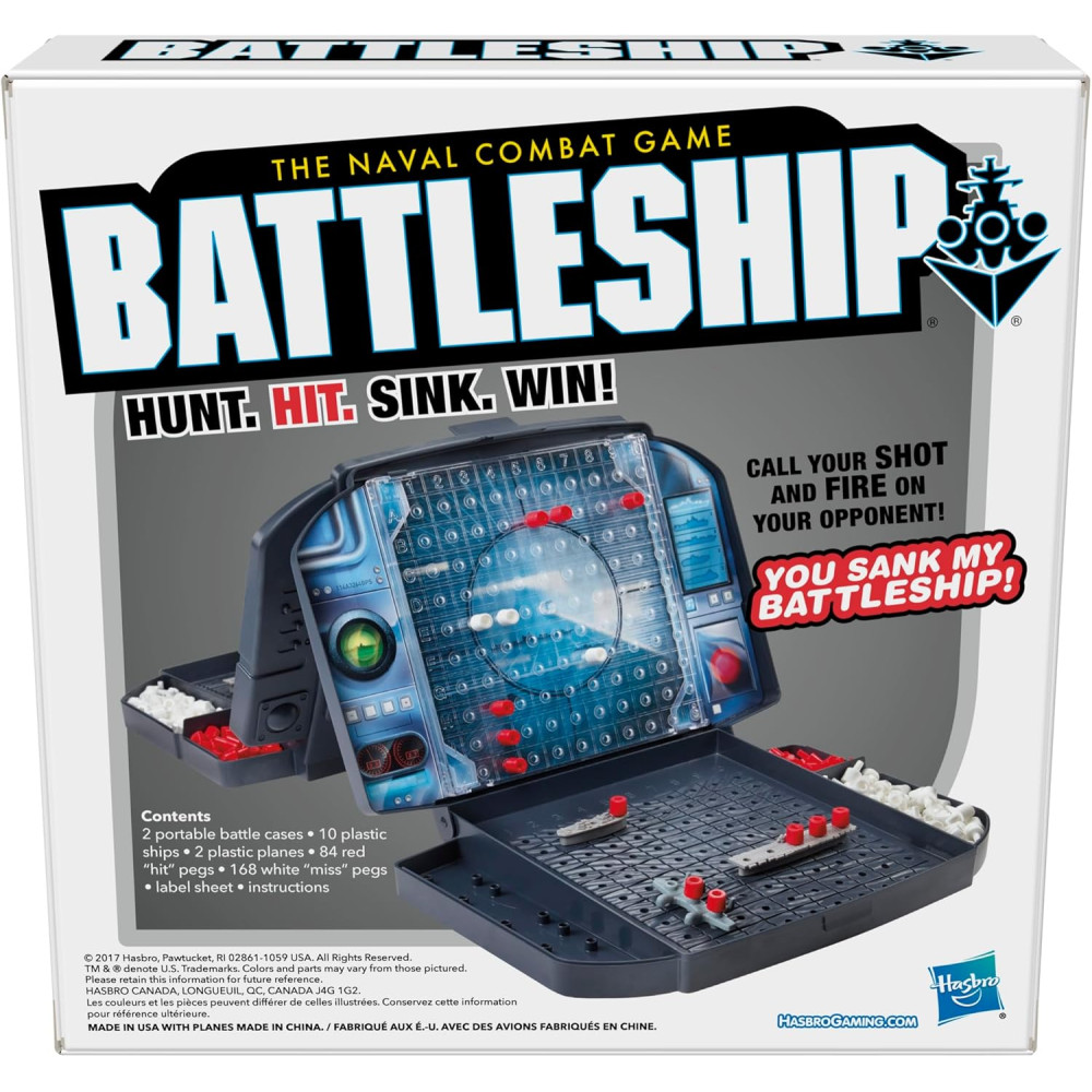Hasbro Battleship with Planes Strategy Game for Ages 7+ | Amazon Exclusive