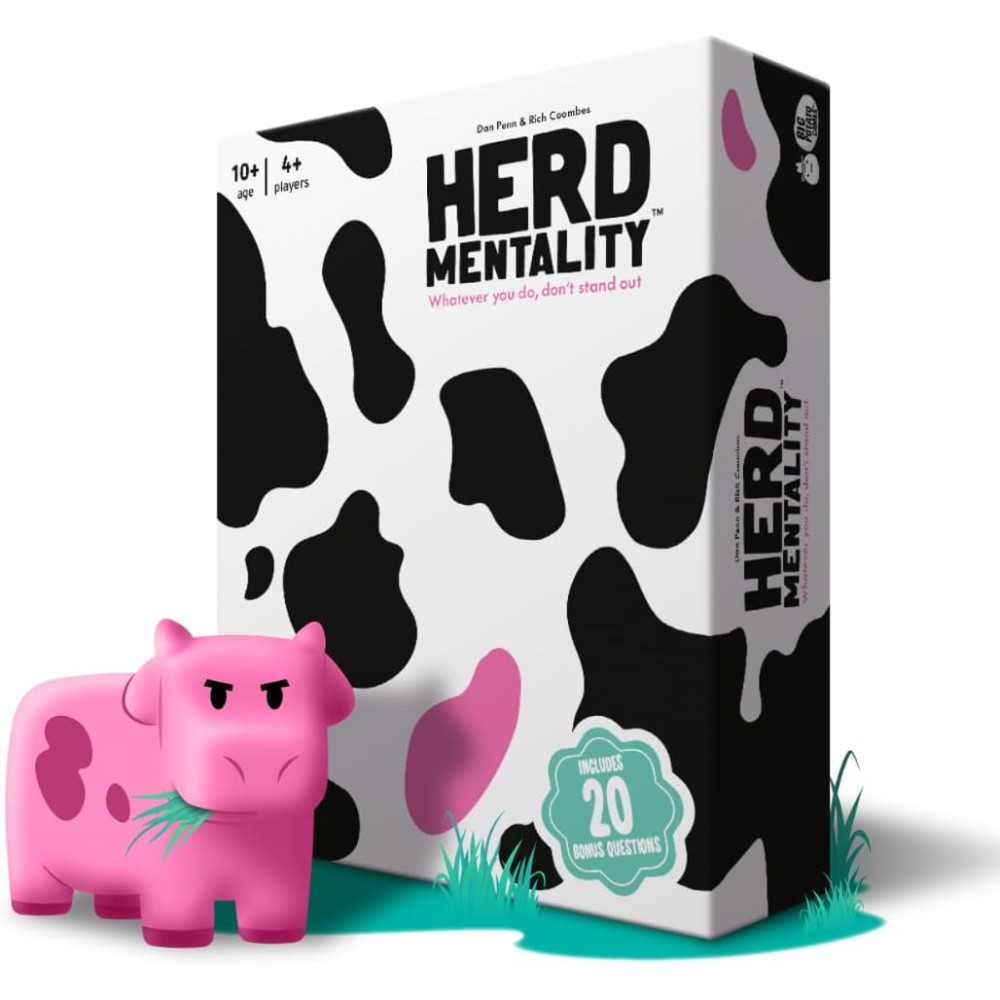 Big Potato Herd Mentality: Funny Family Board Game for 4-20 Players