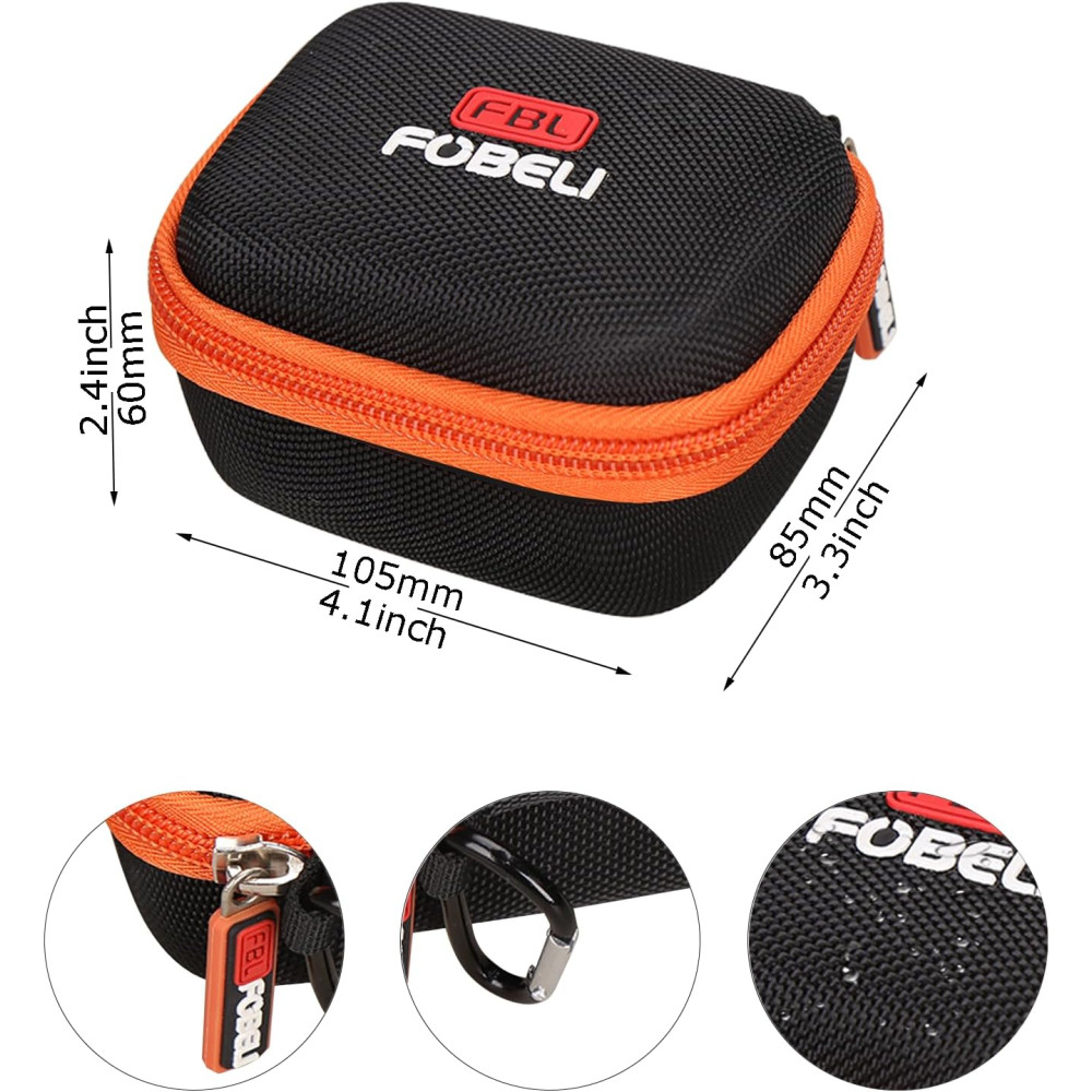 FBLFOBELI Orange GPS Case for Bushnell Phantom 2&3 & Swami KISS 2.0