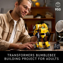 LEGO Icons Transformers Bumblebee 10338 - Figurine et Véhicule