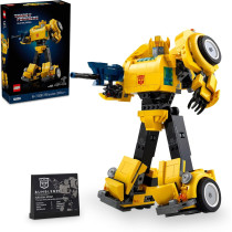 LEGO Icons Transformers Bumblebee 10338 - Movie Collectible Robot Toy