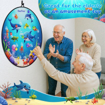 BooTaa 29 Cible Fléchettes Enfants avec Balles Adhesives