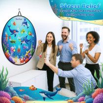 BooTaa 29 Cible Fléchettes Enfants avec Balles Adhesives