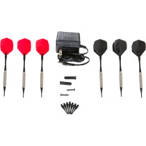 Arachnid Cricket Maxx 1.0 Dartboard Set - Walnut Doors, 183 Games