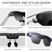 Lunettes AR 86” HD, 25.8g, 30° FOV, Commande Vocale