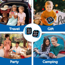 3-in-1 Electronic Tic Tac Toe Game – Portable Digital Toy for Kids & Adults