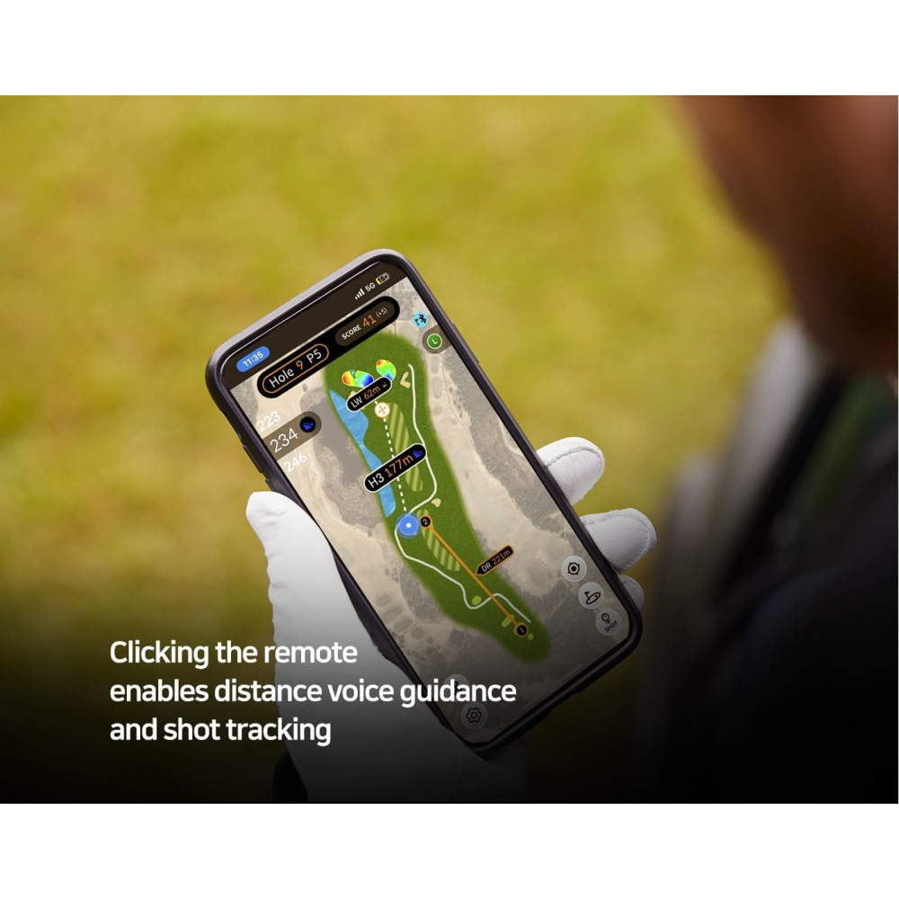 GolfBuddy Voice XL GPS Golf - Son Riche & Résistant IPX6