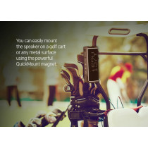 GOLFBUDDY Voice XL Golf GPS Speaker – Magnetic, Waterproof & 10H Battery