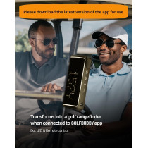 GOLFBUDDY Voice XL Golf GPS Speaker – Magnetic, Waterproof & 10H Battery