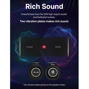 GolfBuddy Voice XL GPS Golf - Son Riche & Résistant IPX6