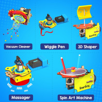 Smartivity 10-in-1 Motor Kit: DIY STEM Toys for Kids Ages 6-12