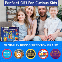 Smartivity 10-in-1 Motor Kit: DIY STEM Toys for Kids Ages 6-12