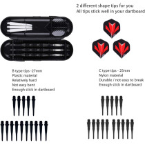Set Fléchettes Soft Tip Pro 20g + 30 Fléchettes & Étui