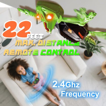 Wall Climbing RC Chameleon Toy with LED Eyes – Rechargeable & Dual Mode