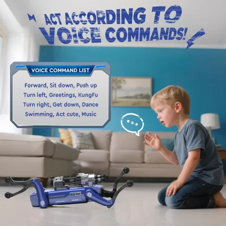 Chien Robot Intelligent - Jouet STEM Interactif avec Télécommande