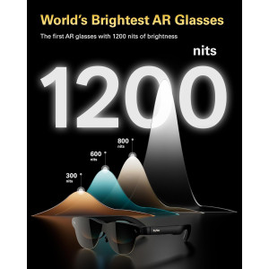 RayNeo Air 3s Pro AR/XR Glasses - 201'' 1200 Nits 120Hz Display