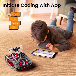 Sillbird 4in1 Robot Building Kit with Remote for Kids Ages 8-12 - 631 PCS STEM Toy