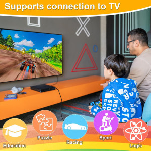 Portable Handheld Game Console with 100+ Classic Retro Games for Kids