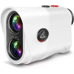 Télémètre de golf 1200 yards avec inclinaison, zoom 7x, rechargeable, vibration & verrou drapeau
